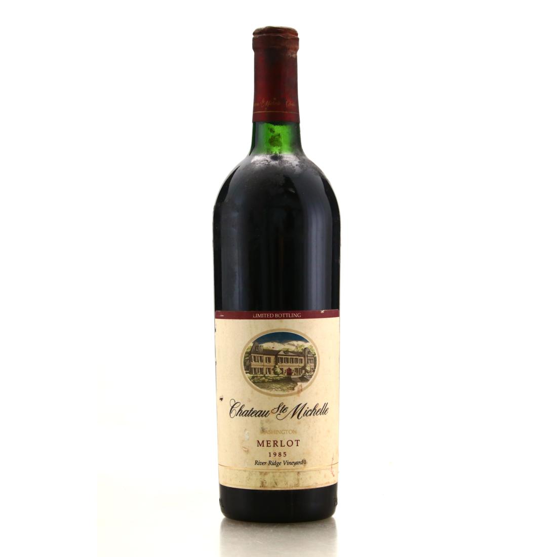 Image for Ch. Ste Michelle Merlot 1985 Washington
