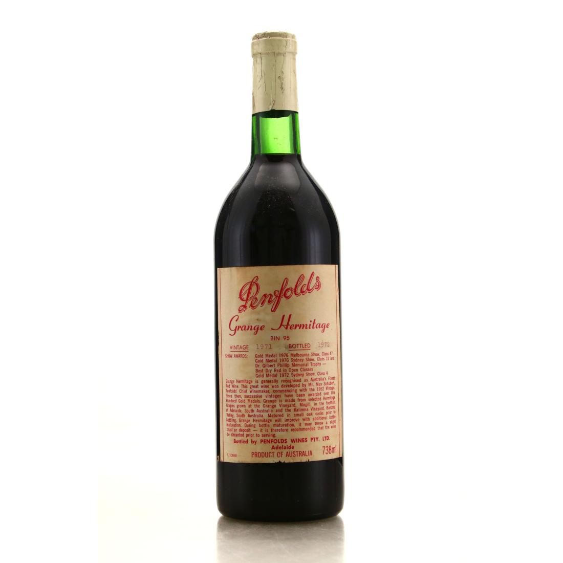 Image for Penfolds Grange Hermitage 1971 South Australia