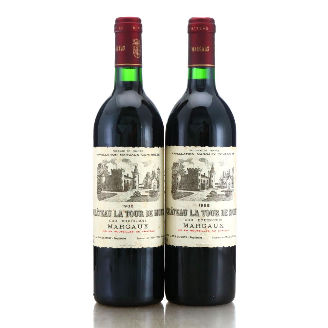 Ch. La Tour De Mons 1988 Margaux 2x75cl