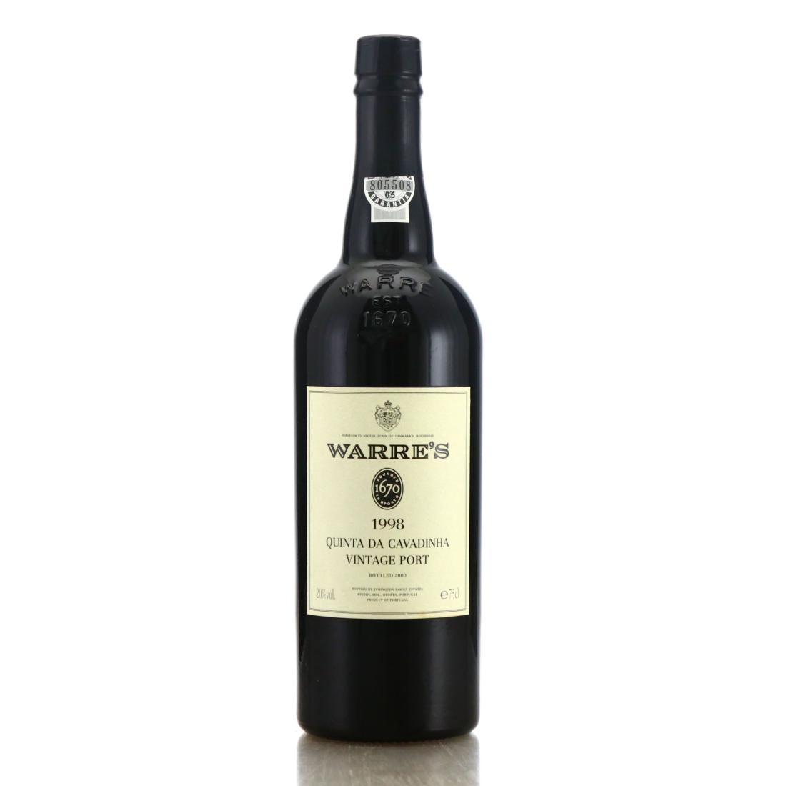 Image for Warre's Quinta Da Cavadinha 1998 Vintage Port