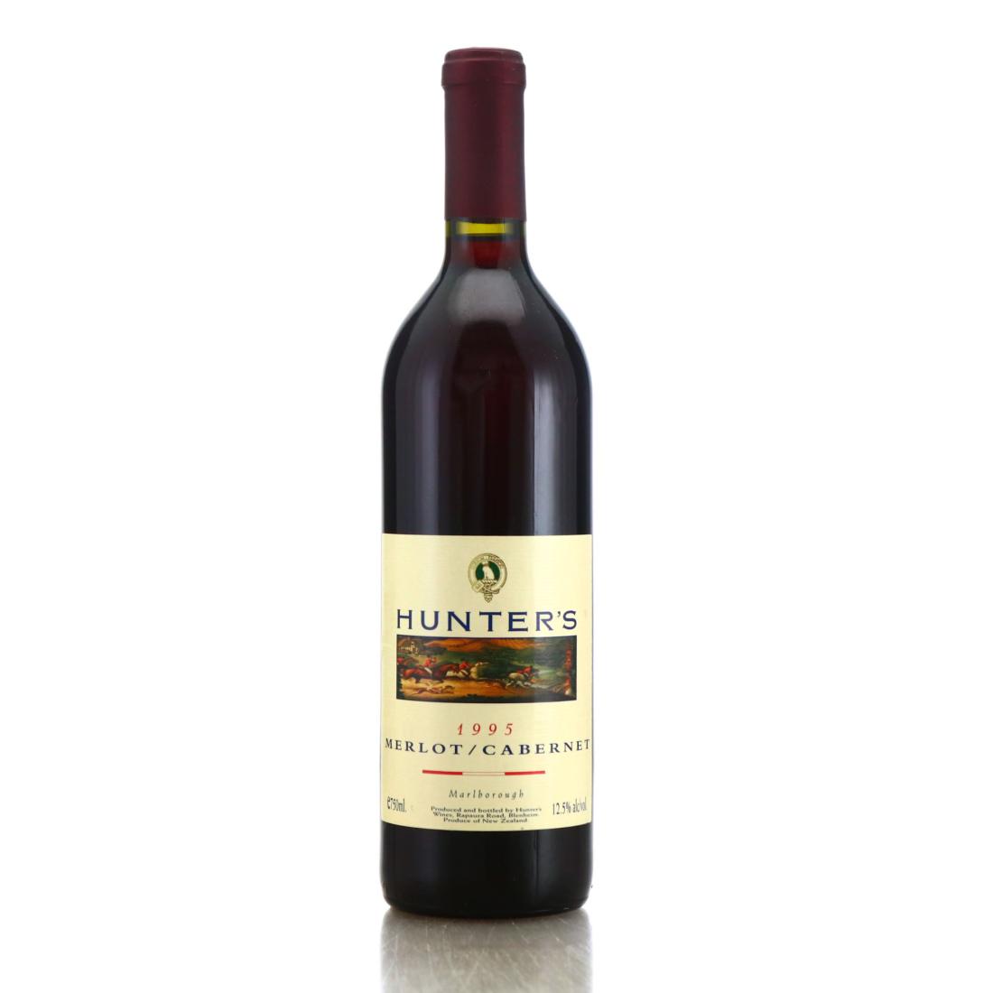 Image for Hunter's Merlot Cabernet 1995 Marlborough