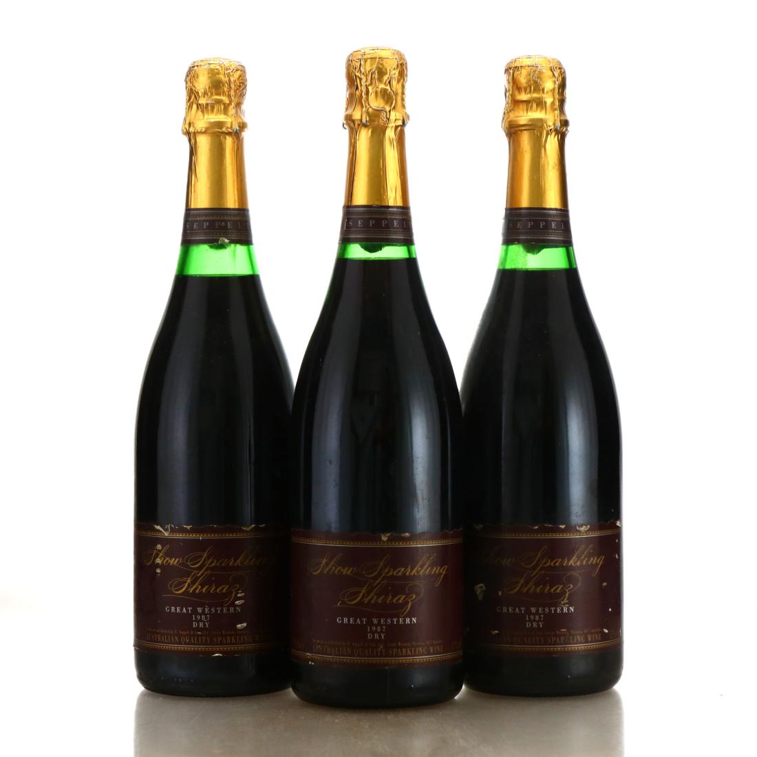 Image for Seppelt Show Dry Sparkling Shiraz 1987 Victoria