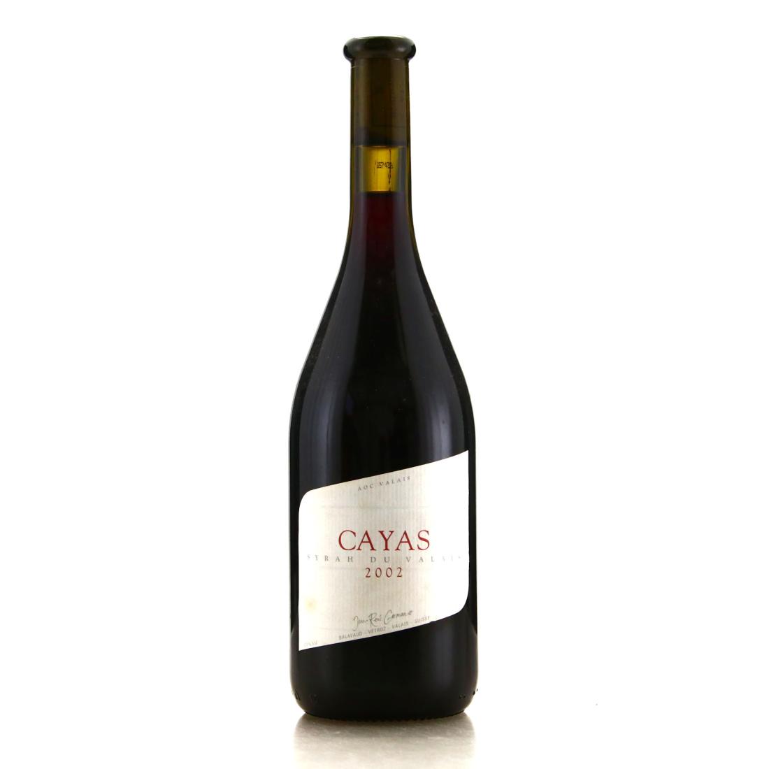 Image for Jean-Rene Germanier Cayas Syrah 2002 Switzerland