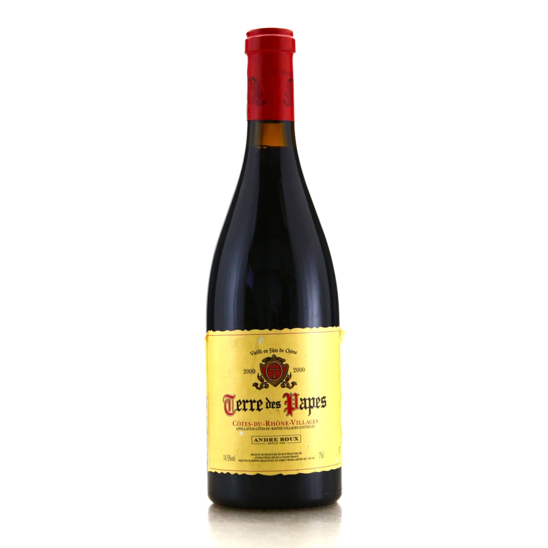 Andre Roux Terre Des Papes 2000 Cotes-Du-Rhone Villages