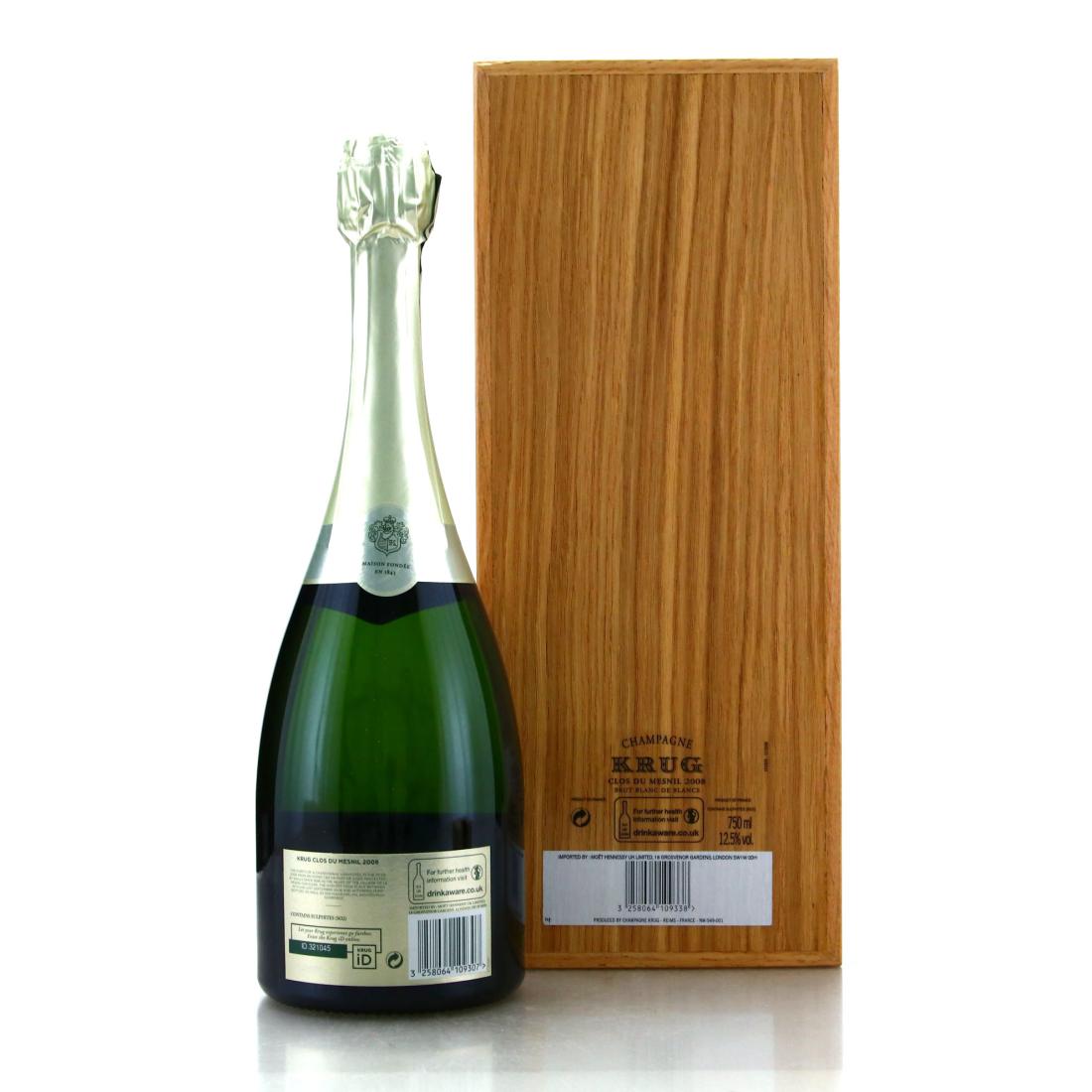 Image for Krug Clos Du Mesnil Blanc-de-Blancs Brut 2008 Vintage Champagne