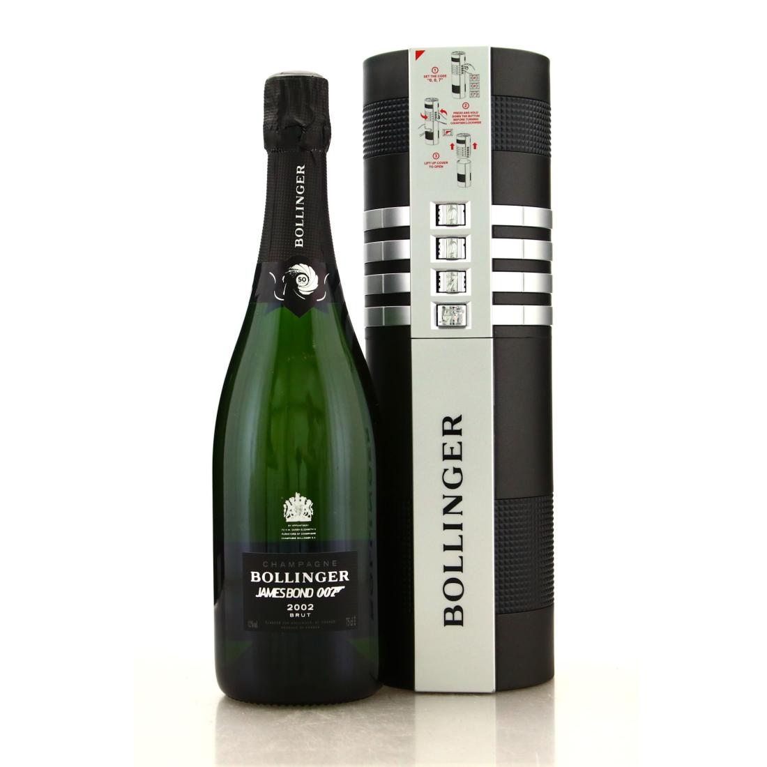 Image for Bollinger 2002 Vintage Champagne/James Bond