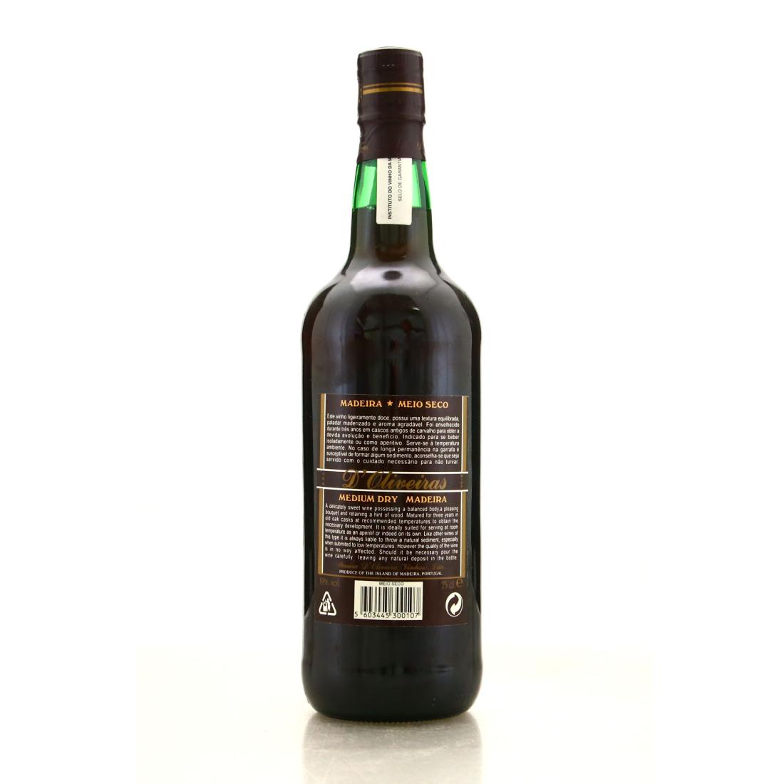 Image for D'Oliveiras Medium Dry NV Madeira