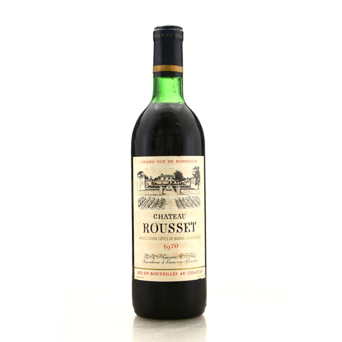 Image for Ch. Rousset 1970 Cotes-De-Bourg