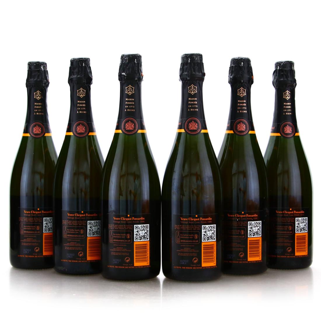 Image for Veuve Clicquot Cave Privee Brut Rosé 1996 Vintage Champagne