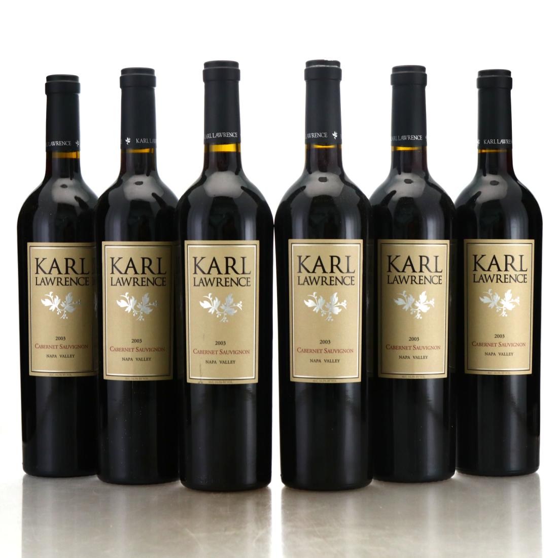 Image for Karl Lawrence Cabernet Sauvignon 2003 Napa Valley