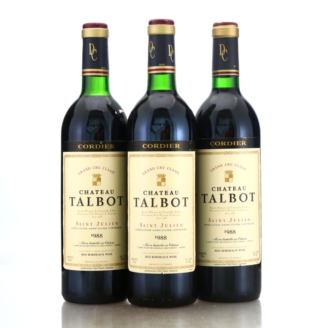 Image for Chateau Talbot 1988 Saint-Julien 4eme-Cru