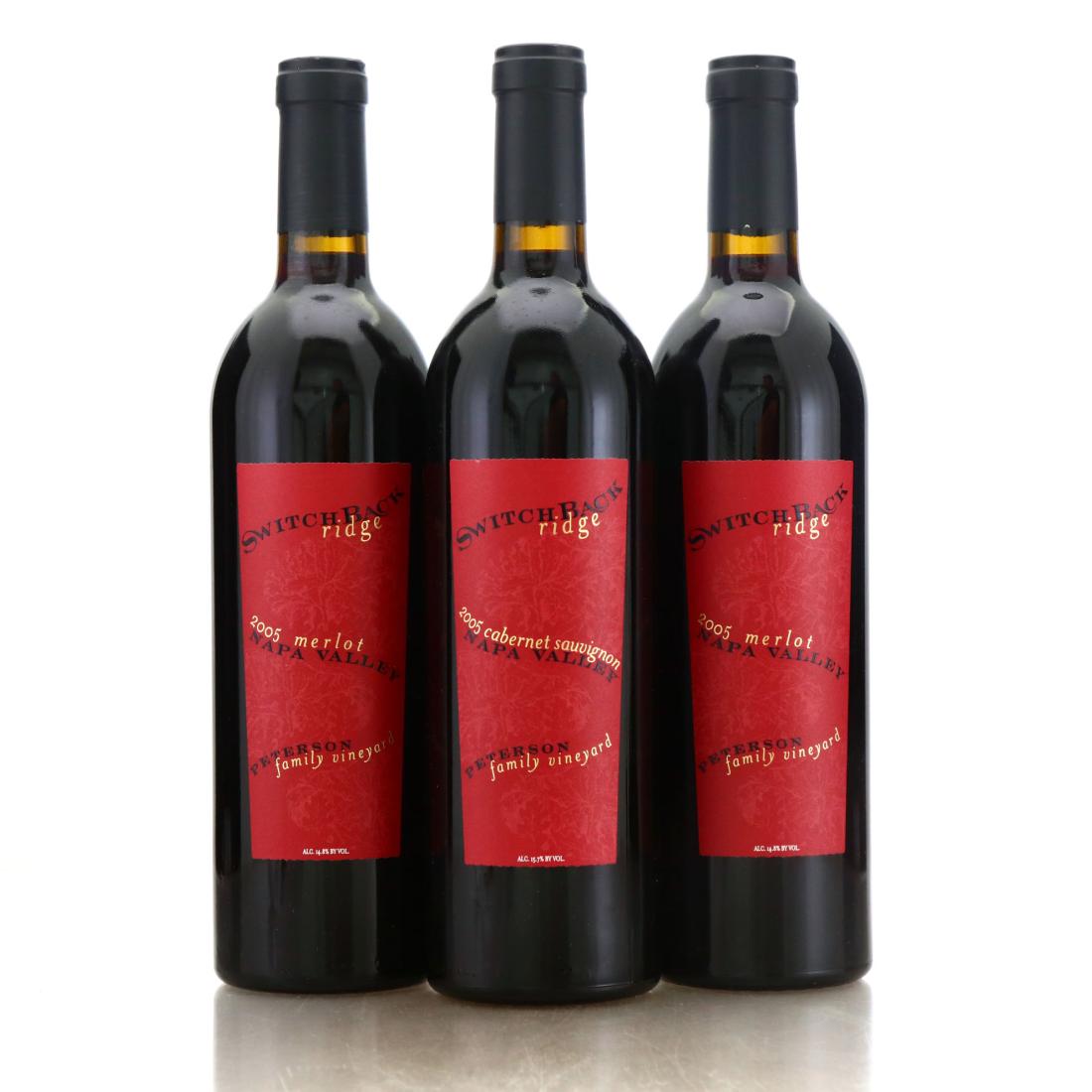 Image for Switchback Ridge Peterson Family Vineyard Cabernet Sauvignon 2005 Napa Valley