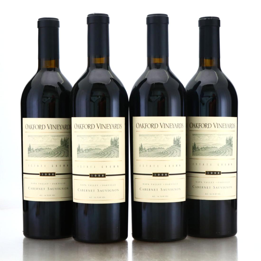 Image for Oakford Vineyards Estate Grown Cabernet Sauvignon 1998 Napa Valley