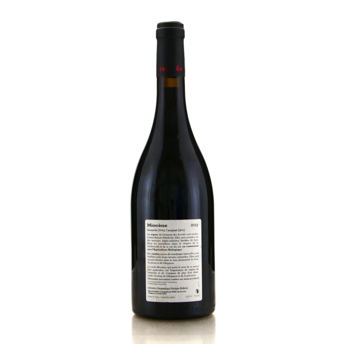 Image for Domaine des Accoles Miocene 2013  IGP Coteaux de l'Ardeche