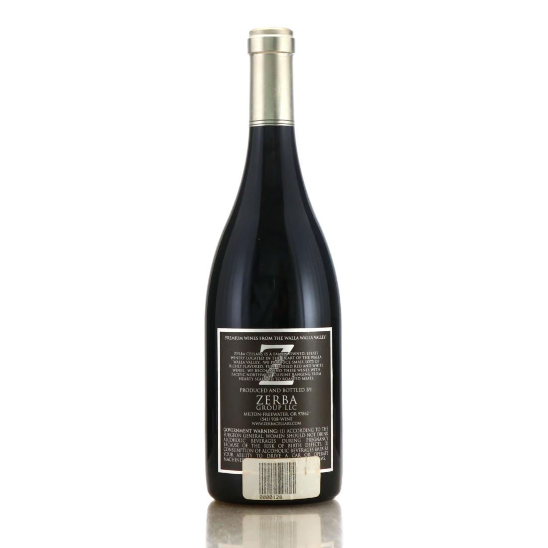 Image for Zerba Cellars Syrah 2003 Walla Walla Valley