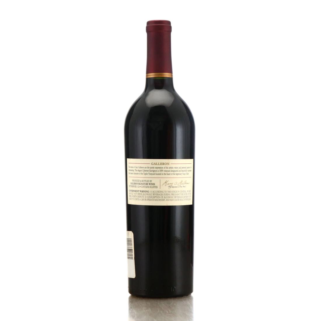 Image for Galleron Taplin Vineyard Cabernet Sauvignon 1999 Napa Valley