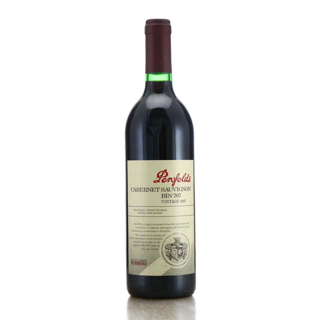 Image for Penfolds Bin 707 Cabernet Sauvignon 1997 South Australia