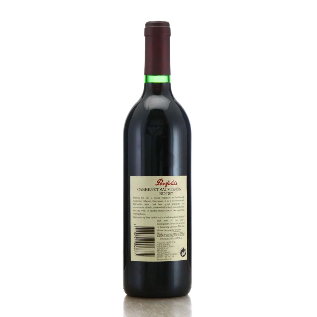 Image for Penfolds Bin 707 Cabernet Sauvignon 1997 South Australia