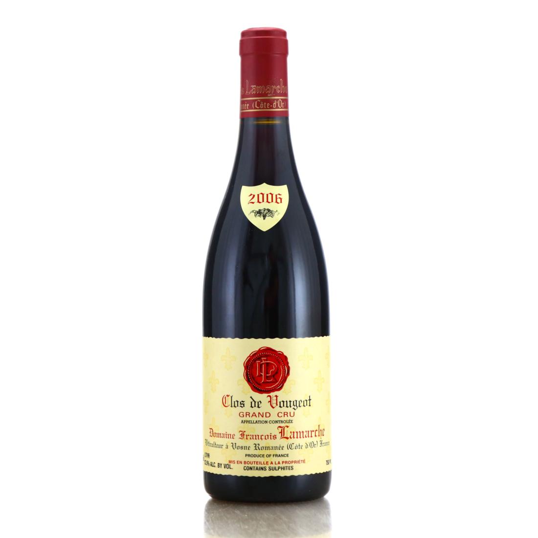 Image for Dom. Francois Lamarche 2006 Clos de Vougeot Grand-Cru