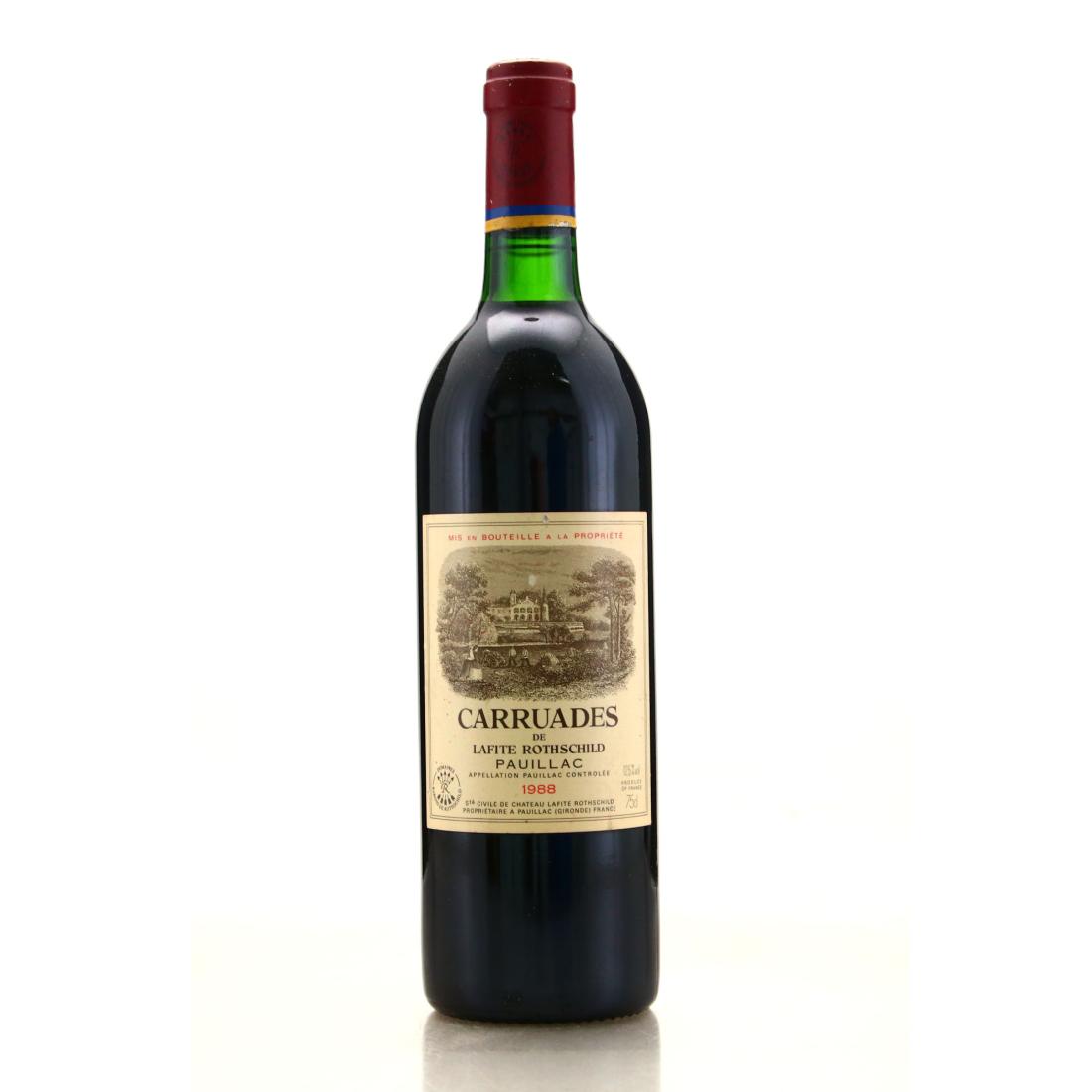 Image for Carruades De Lafite 1988