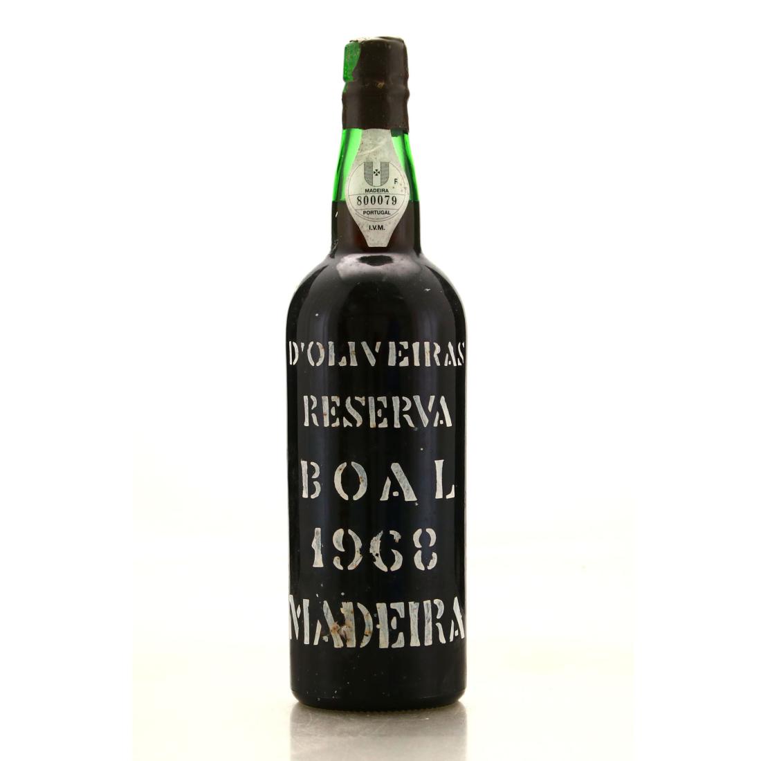 Image for D'Oliveiras Boal Reserva 1968 Madeira