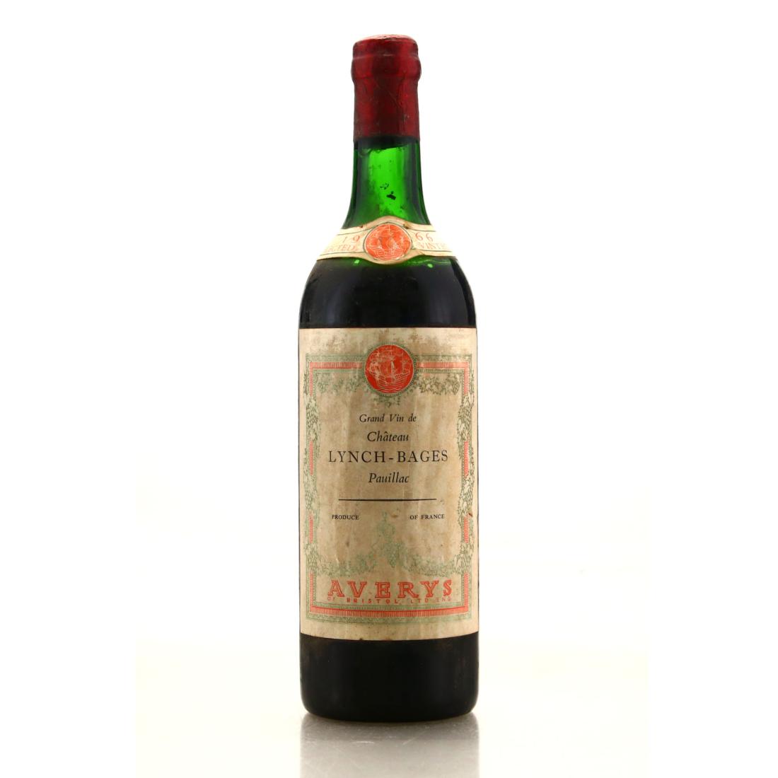 Image for Ch. Lynch-Bages 1966 Pauillac 5eme-Cru / Averys
