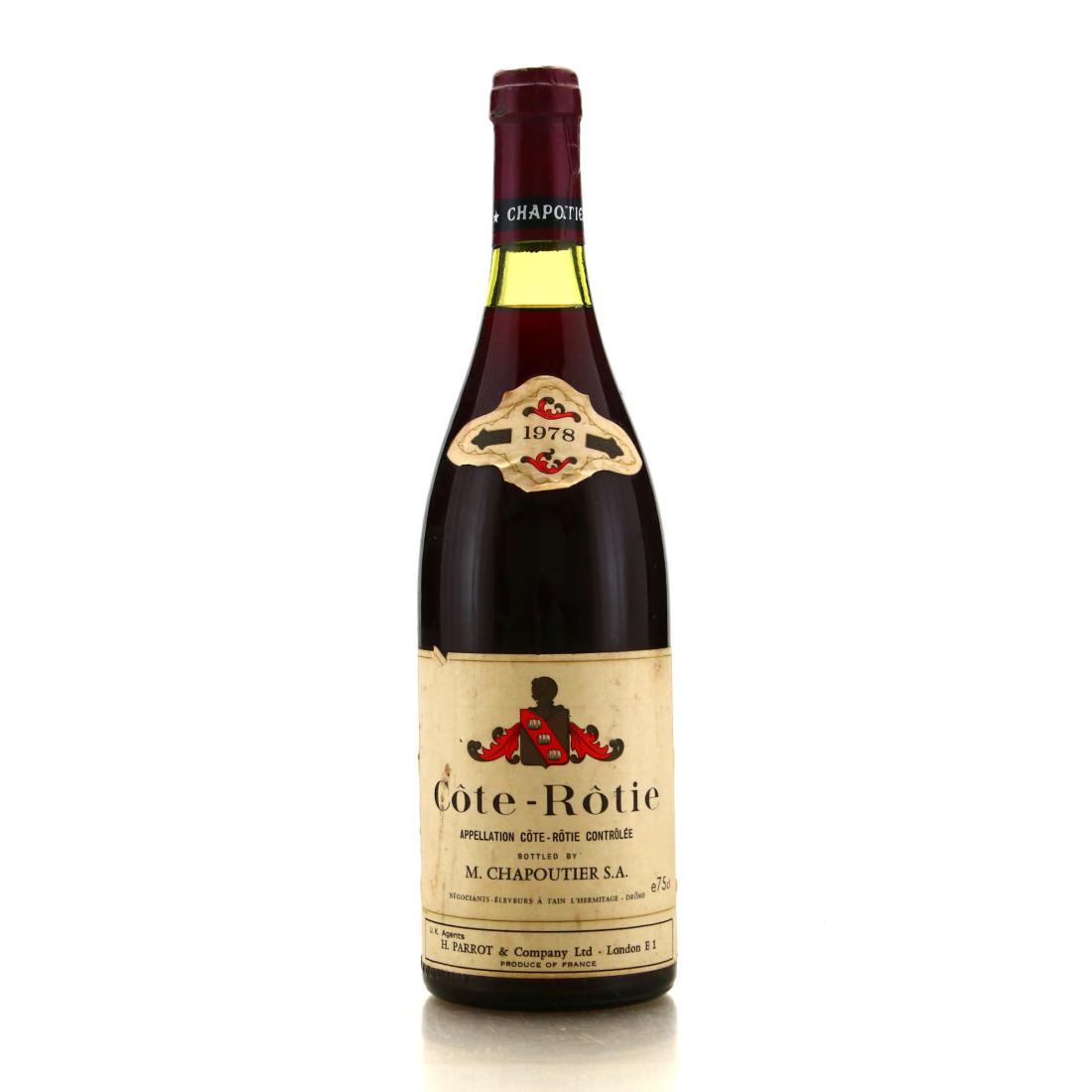 Image for M.Chapoutier 1978 Cote Rotie