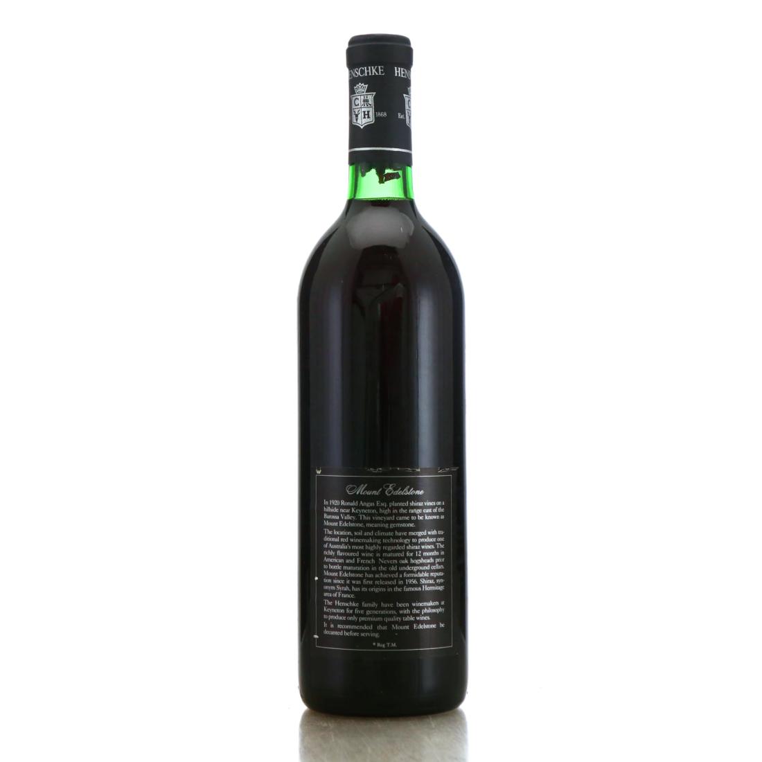 Image for Henschke Mount Edelstone Keyneton Shiraz 1990 Barossa Valley