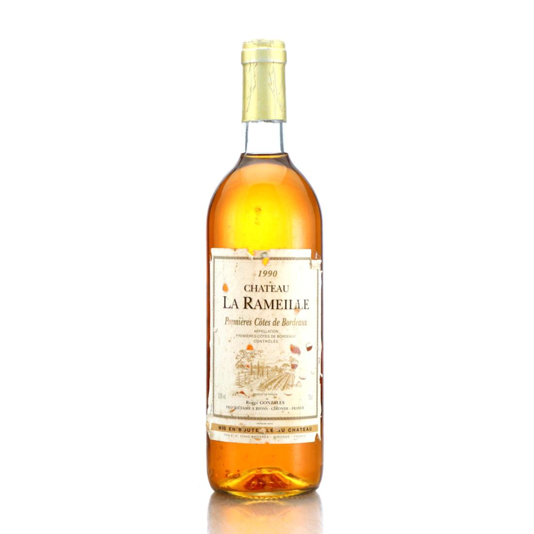 Image for Ch. La Rameille 1990 Premieres Cotes De Bordeaux