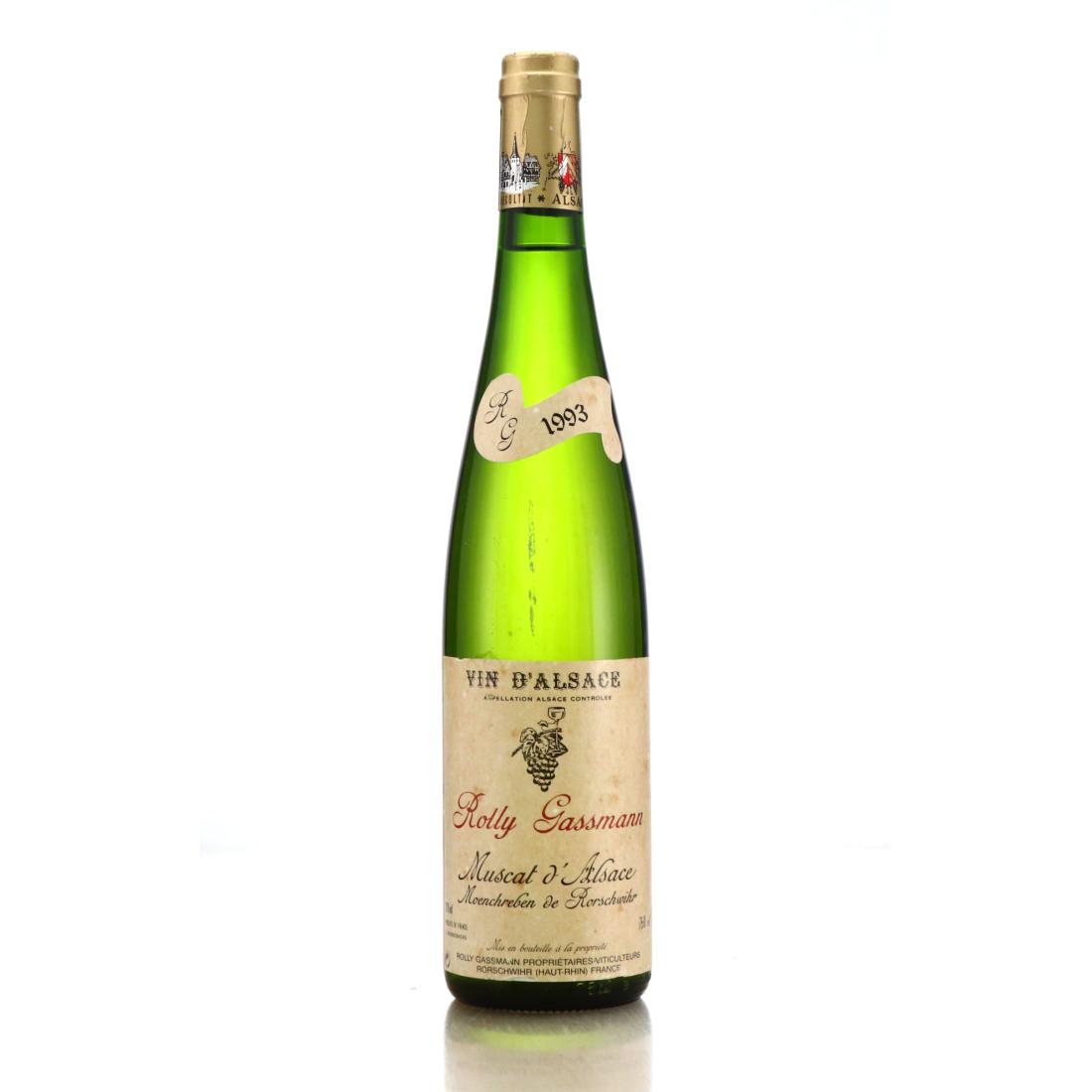 Image for Rolly Gassmann Moenchreben de Rorschwihr Muscat 1993 Alsace
