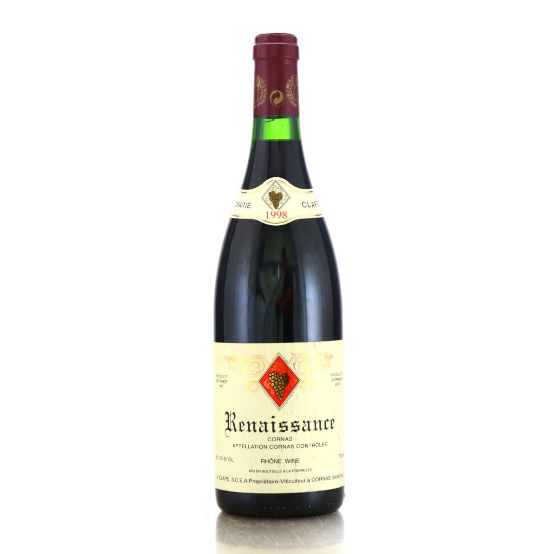 Image for Dom. Clape Renaissance 1998 Cornas
