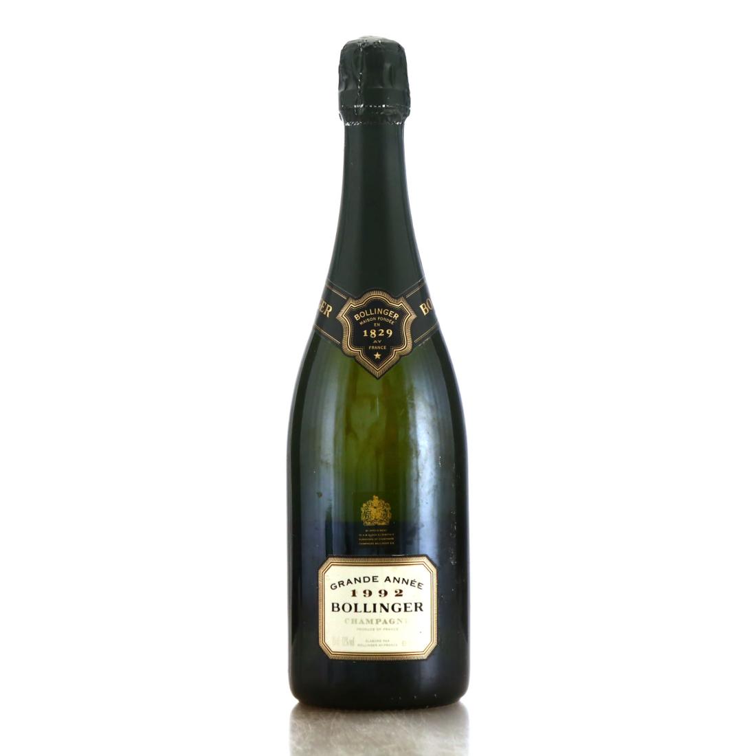 Image for Bollinger Grande Annee Brut 1992 Vintage Champagne