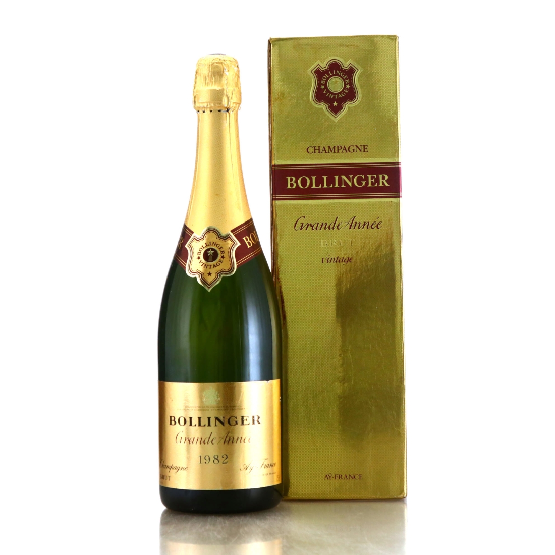 Bollinger Grande Annee Brut 1982 Vintage Champagne