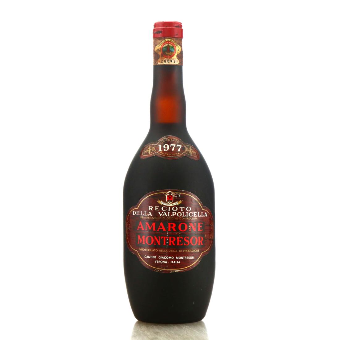Giacomo Montresor 1977 Amarone Recioto Della Valpolicella Classico Superiore