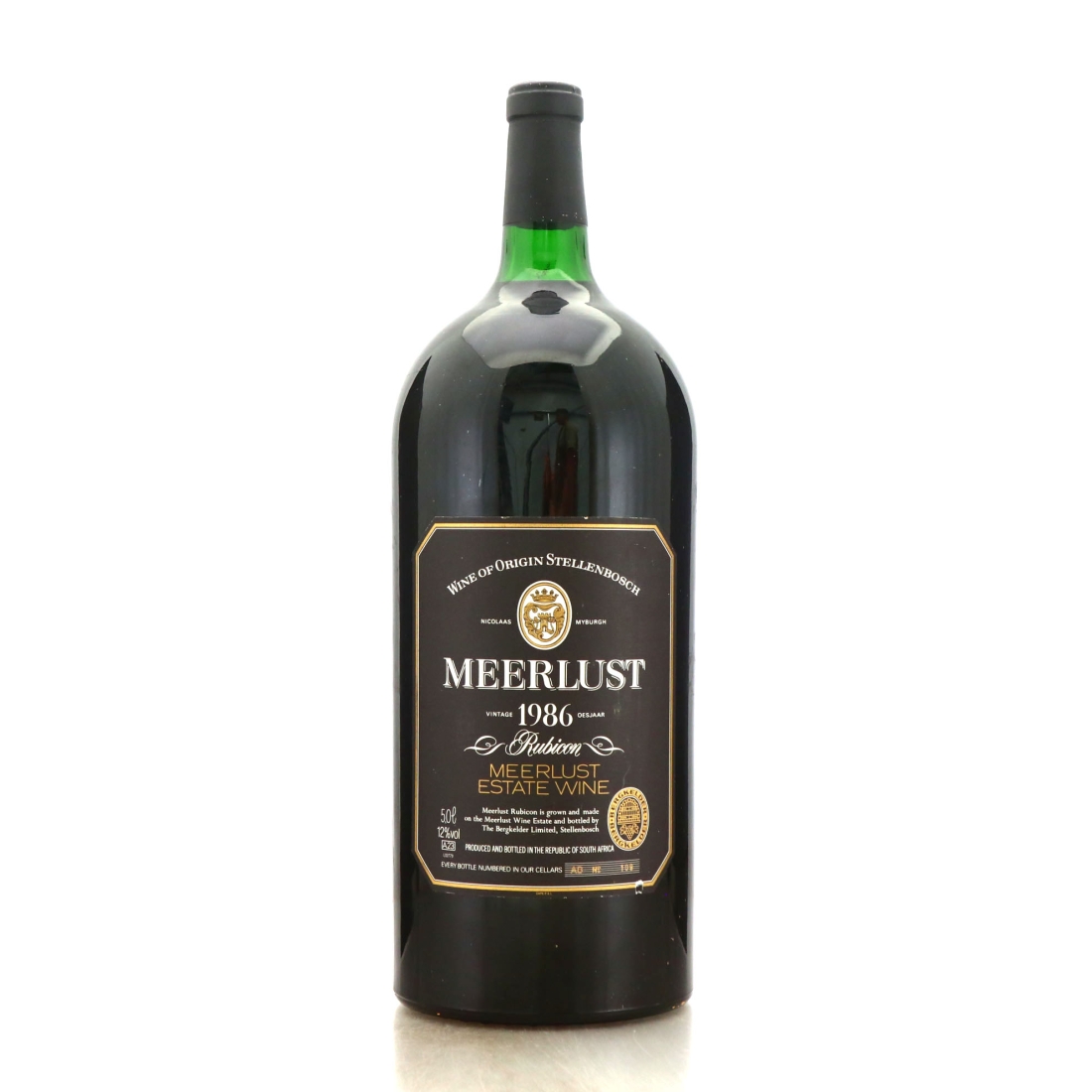 Meerlust Rubicon 1986 Stellenbosch 500cl