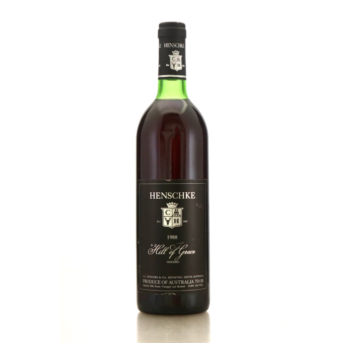 Image for Henschke Hill Of Grace Shiraz 1988 Eden Valley