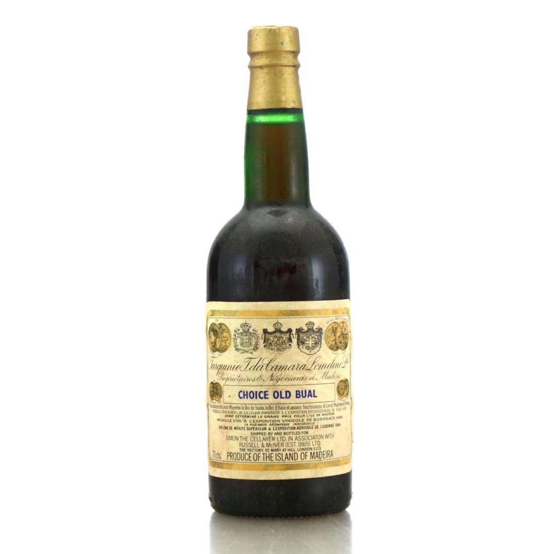 Tarquinio T. da Camara Lomelino Choice Old Bual Madeira circa 1960s ...