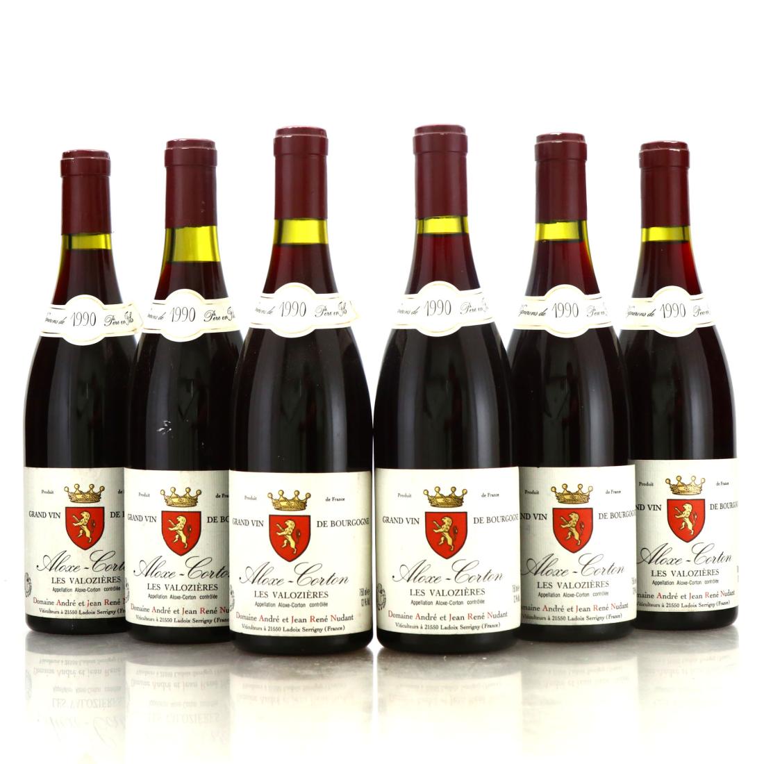 Image for Dom. Andre & Jean Rene Nudant Les Valozieres 1990 Aloxe-Corton 1er-Cru