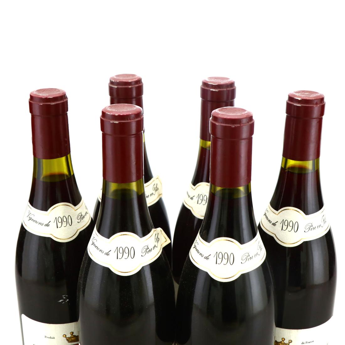 Image for Dom. Andre & Jean Rene Nudant Les Valozieres 1990 Aloxe-Corton 1er-Cru