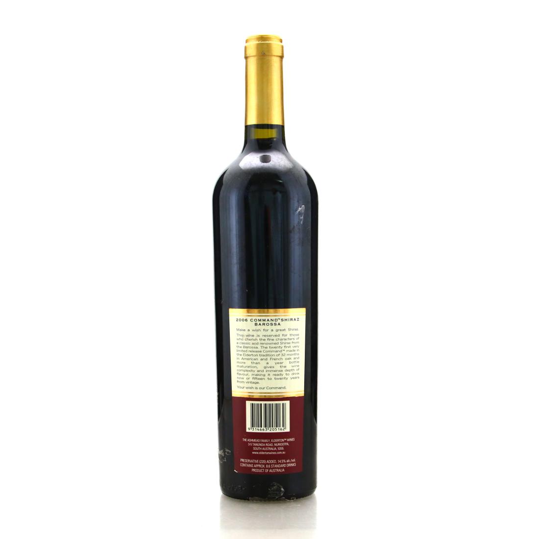 Image for Elderton Command Shiraz 2006 Barossa Valley