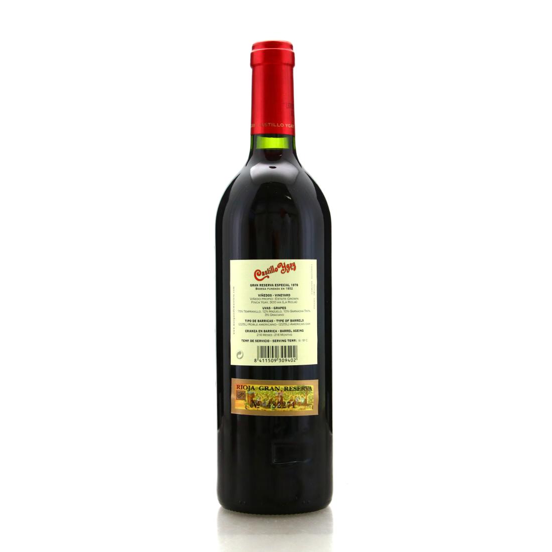 Image for Marques De Murrieta Castillo Ygay 1978 Rioja Gran Reserva Especial