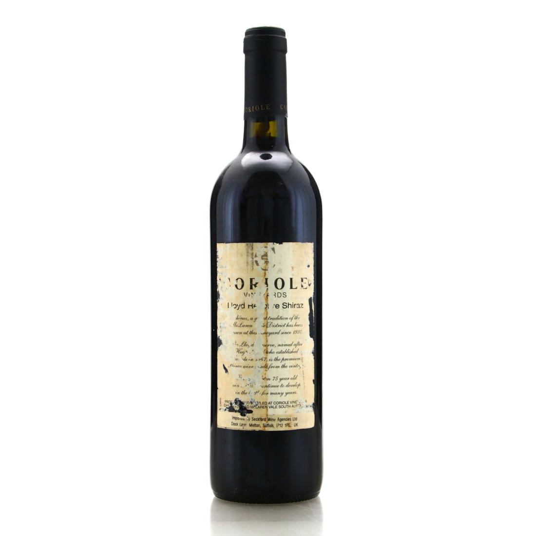 Image for Coriole Vineyards Lloyd Reserve Shiraz 1997 McLaren Vale