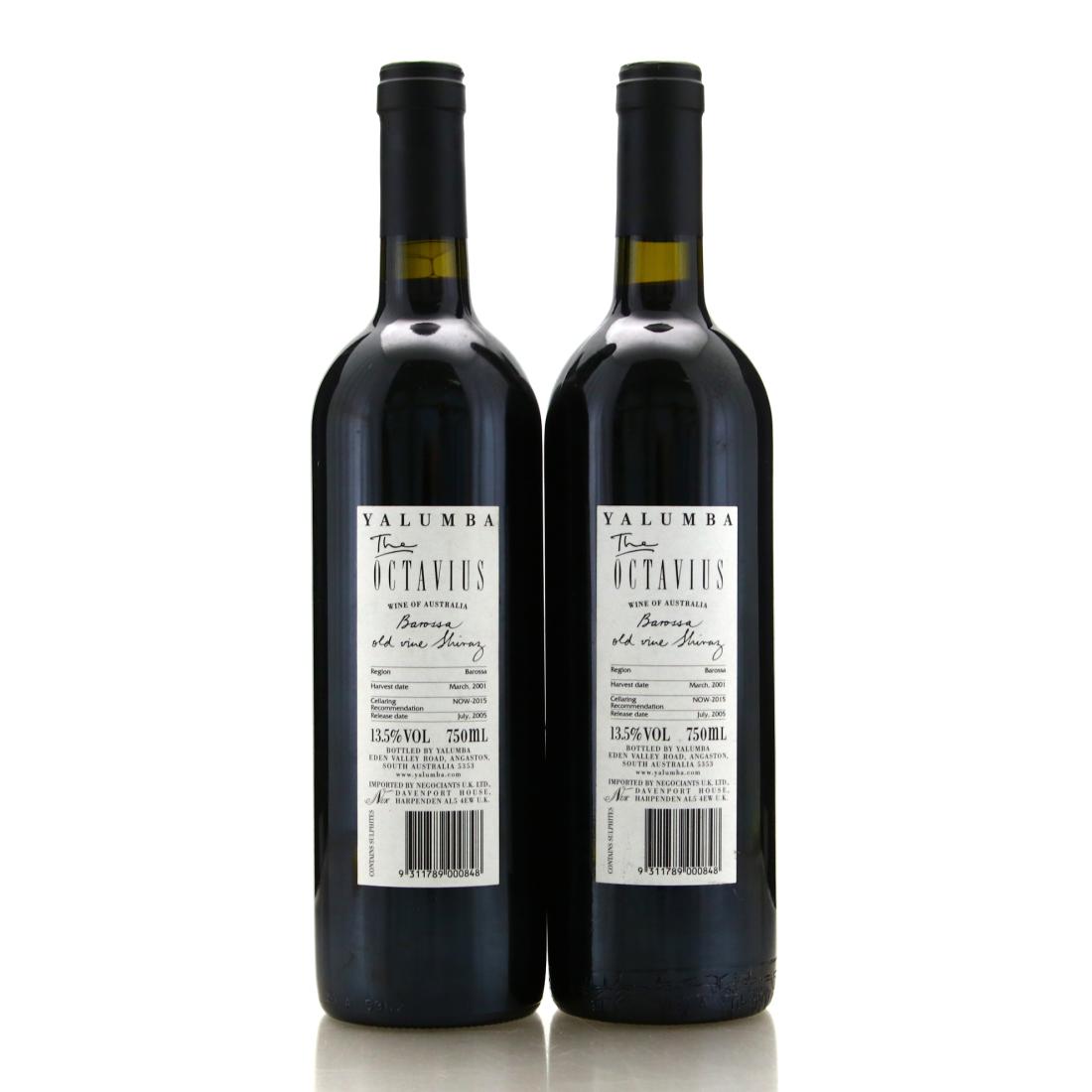 Image for Yalumba Octavius 2001 Barossa Valley