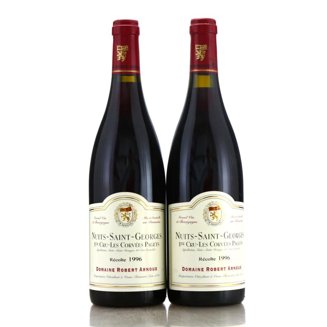 Image for Dom. Robert Arnoux Les Corvees Pagets 1996 Nuits-St-Georges 1er-Cru