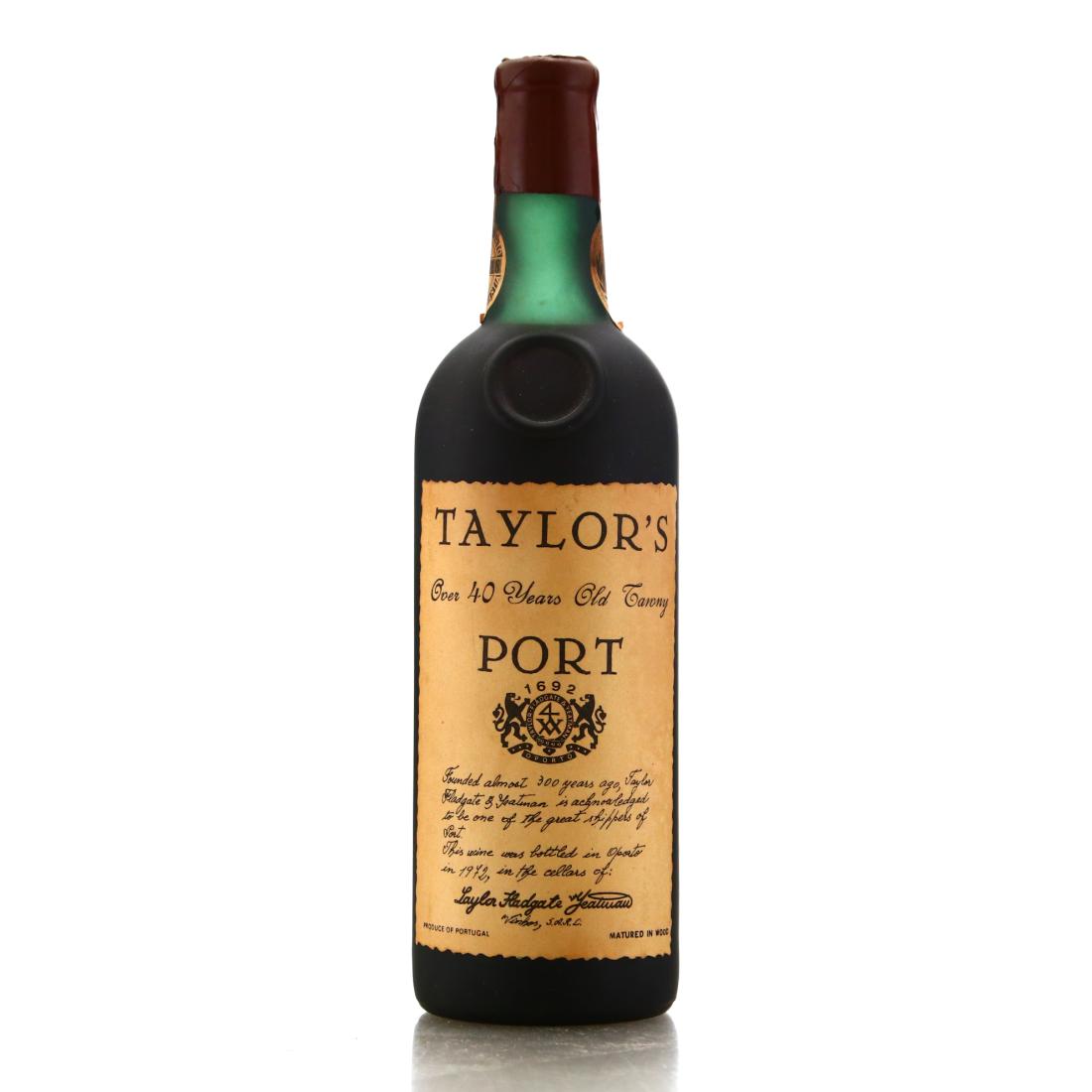 Image for Taylor's 40 Year Old Tawny Port