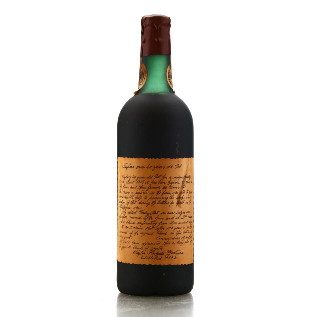 Image for Taylor's 40 Year Old Tawny Port