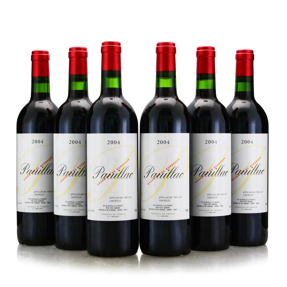 Image for Ulysse Cazabonne 2004 Pauillac