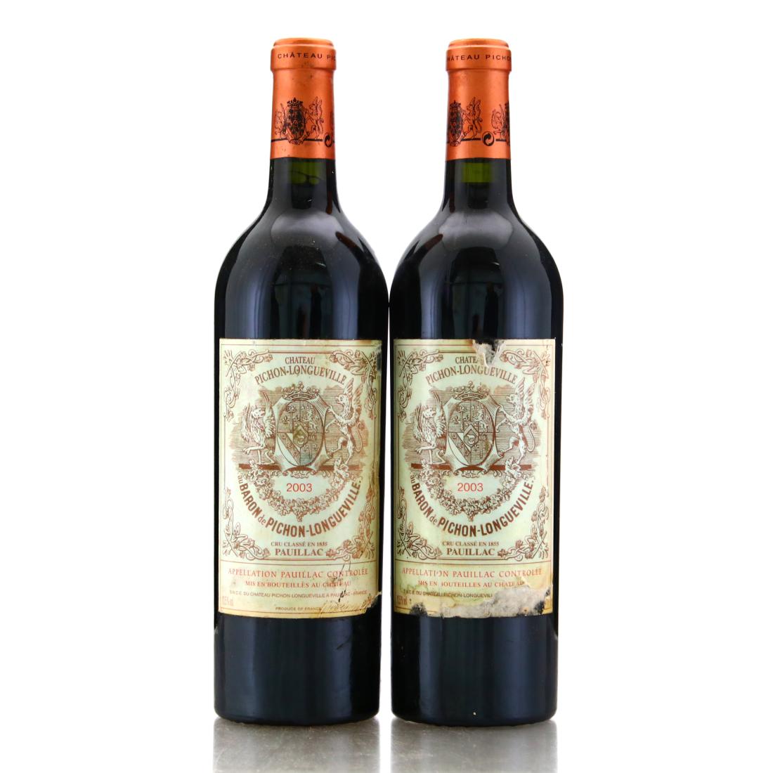 Image for Ch. Pichon-Longueville au Baron de Pichon-Longueville 2003 Pauillac 2eme-Cru