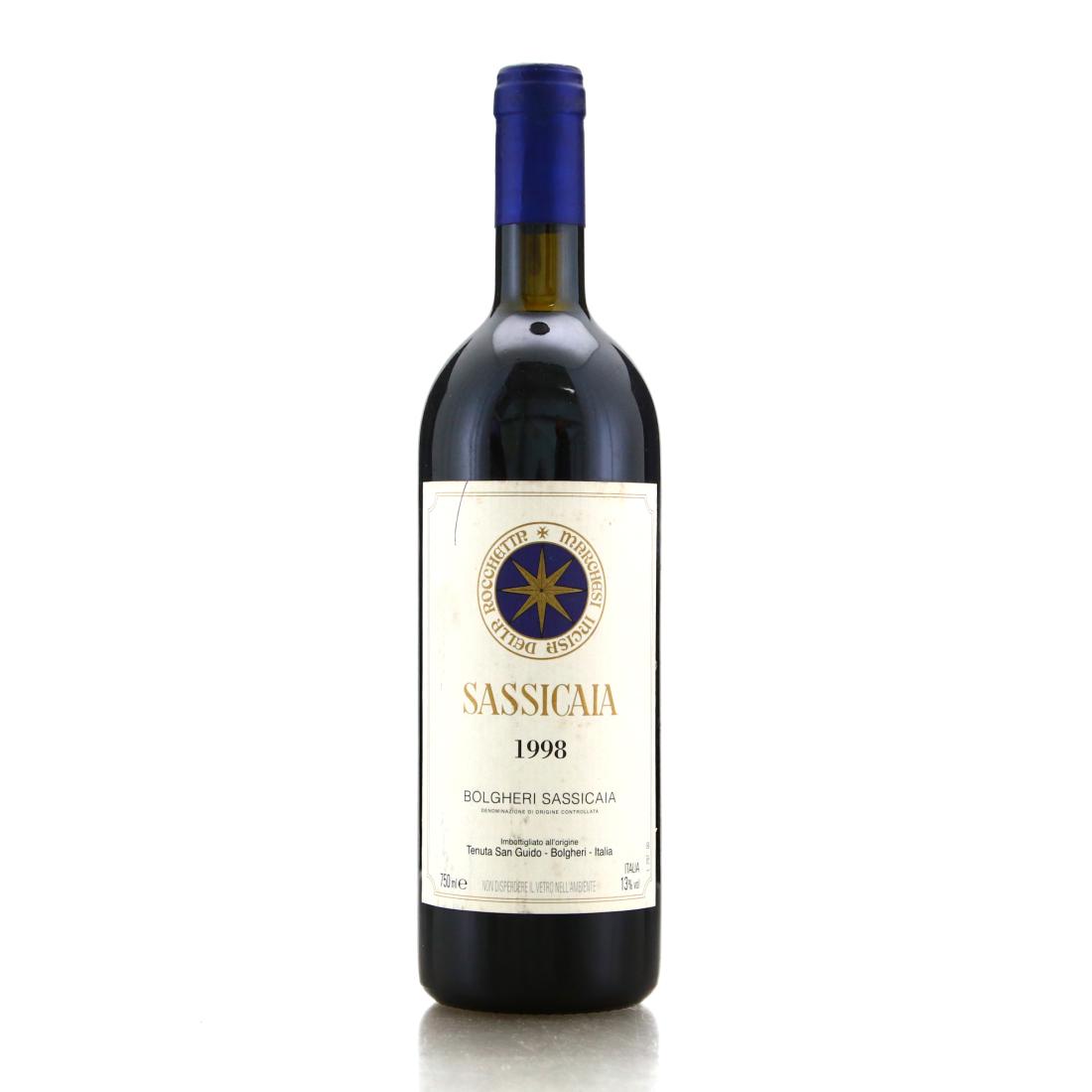 Image for Tenuta San Guido Sassicaia 1998 Bolgheri