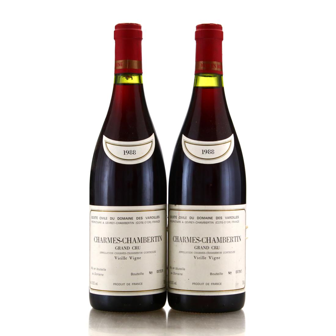 Image for Dom. Des Varoilles Vieille Vignes 1988 Charmes-Chambertin Grand-Cru